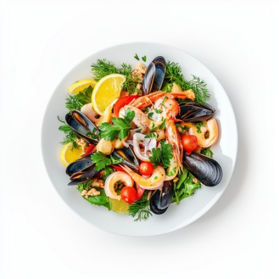 Фирменное блюдо Морской гриль прованс - купить в Новой Балкарии